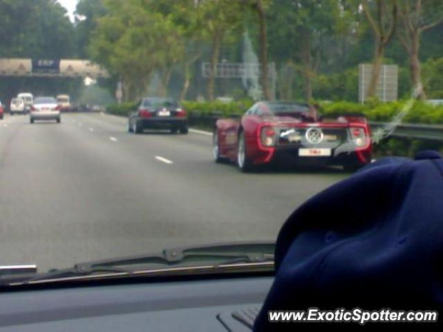 Pagani Zonda spotted in Kuala Lumpur, Malaysia