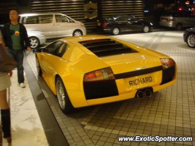 Lamborghini Murcielago spotted in Hong Kong, China