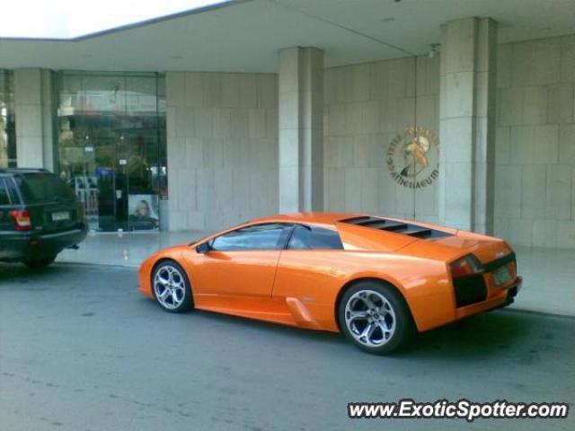 Lamborghini Murcielago spotted in Athens, Greece