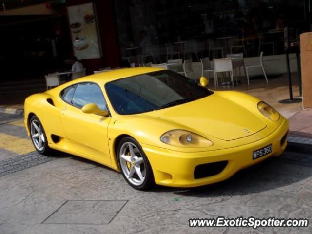 Ferrari 360 Modena spotted in Kuala Lumpur, Malaysia