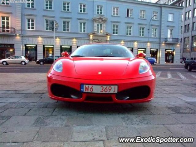 Ferrari F430 spotted in Warsaw, Poland