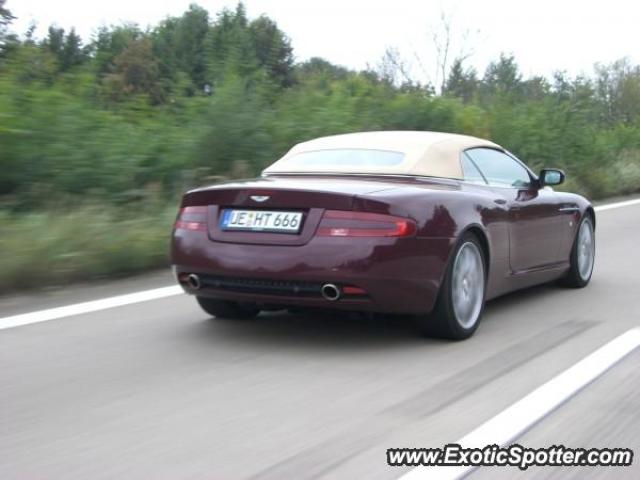 Aston Martin DB9 spotted in Hamburg, Germany