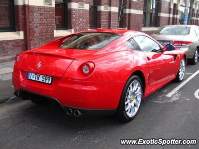 Ferrari 599GTB spotted in Melbourne, Australia