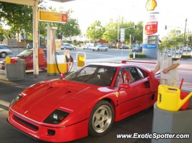 Ferrari F40 spotted in Sydney, Australia