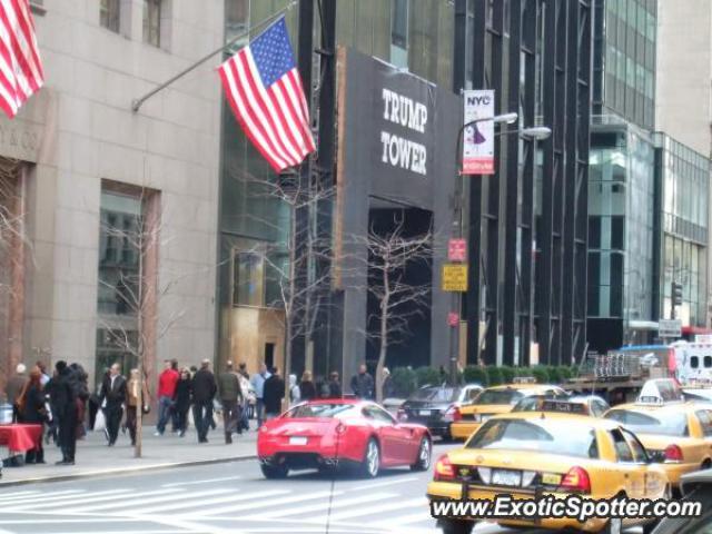 Ferrari 599GTB spotted in Manhattan, New York