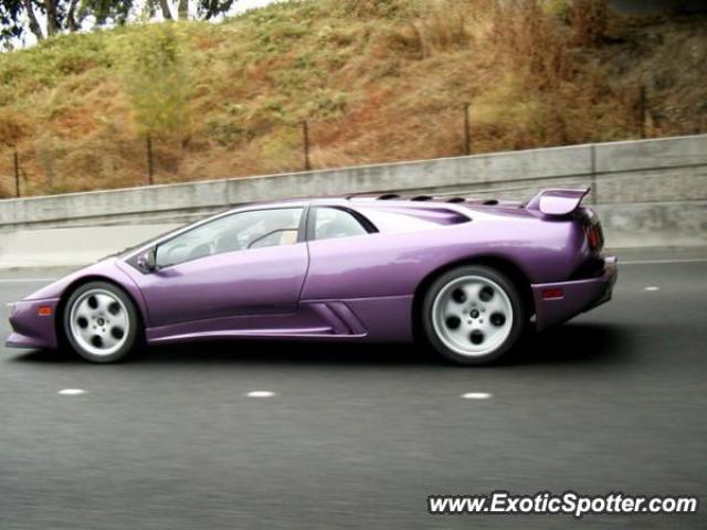 Lamborghini Diablo spotted in San Fransisco, California