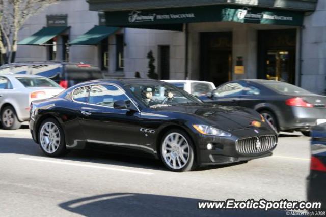 Maserati GranTurismo spotted in Vancouver, Canada