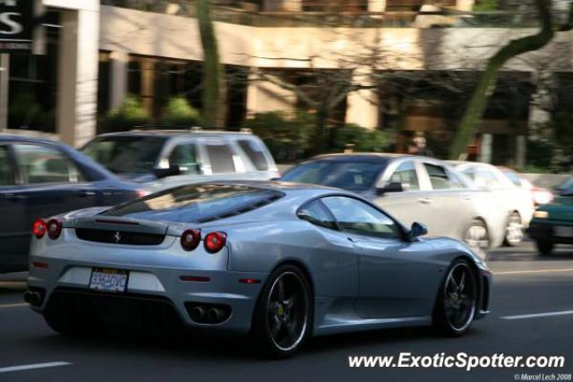 Ferrari F430 spotted in Vancouver, Canada