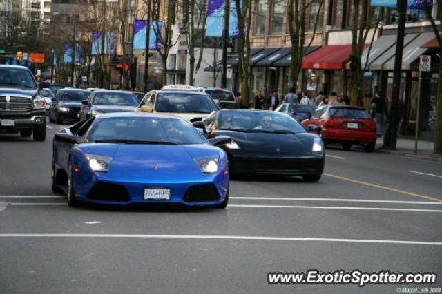 Lamborghini Murcielago spotted in Vancouver, Canada