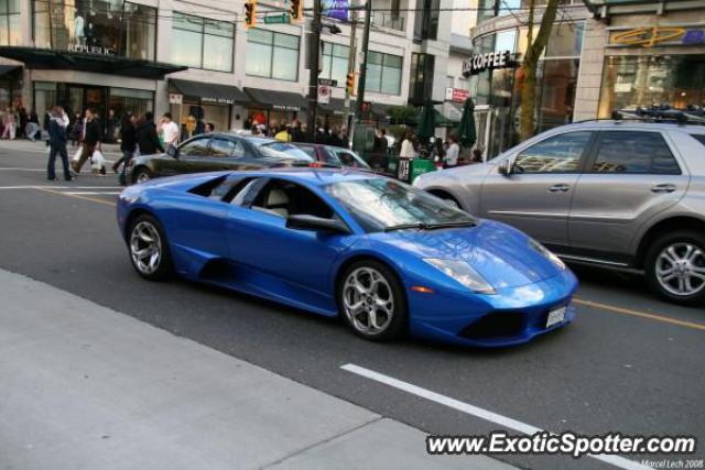 Lamborghini Murcielago spotted in Vancouver, Canada