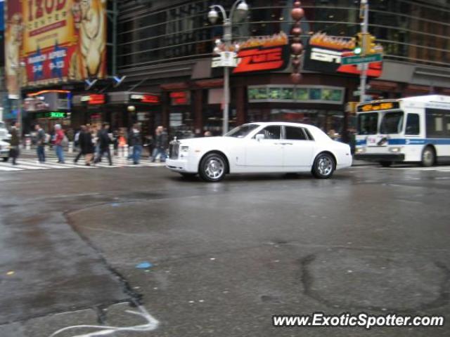 Rolls Royce Phantom spotted in Manhattan, New York