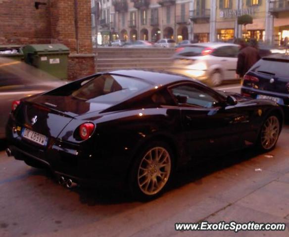 Ferrari 599GTB spotted in Saluzzo-CN, Italy