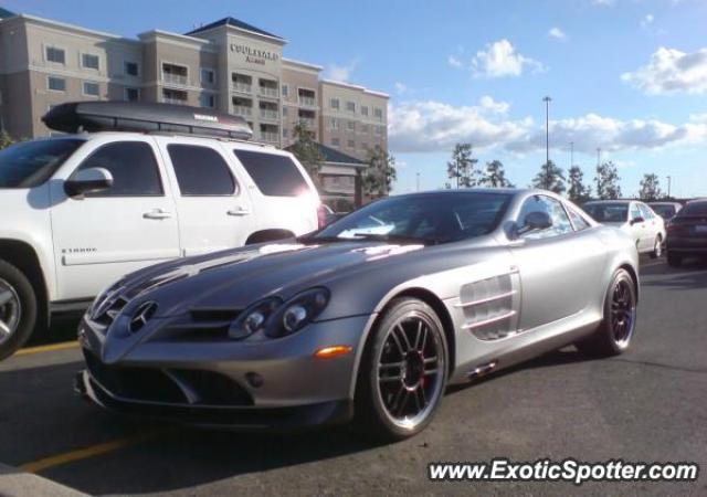 Mercedes SLR spotted in Toronto, Canada