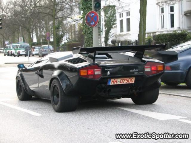 Lamborghini Countach spotted in Hamburg, Germany