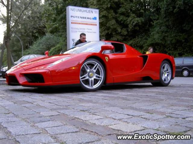 Ferrari Enzo spotted in Hamburg, Germany