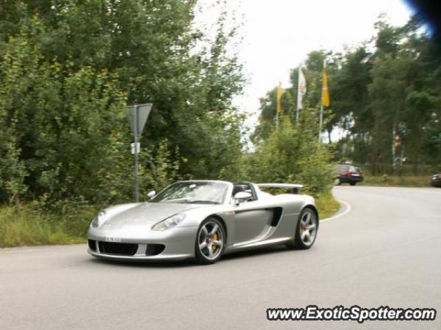 Porsche Carrera GT spotted in Embsen, Germany