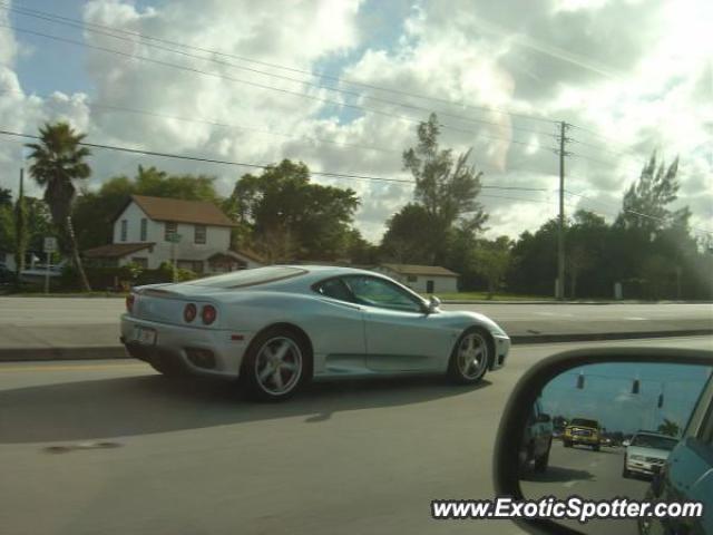 Ferrari 360 Modena spotted in Davie, Florida