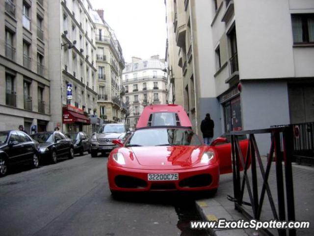 Ferrari F430 spotted in Paris, France