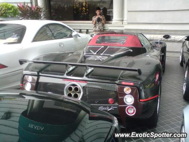 Pagani Zonda spotted in Hong Kong, China