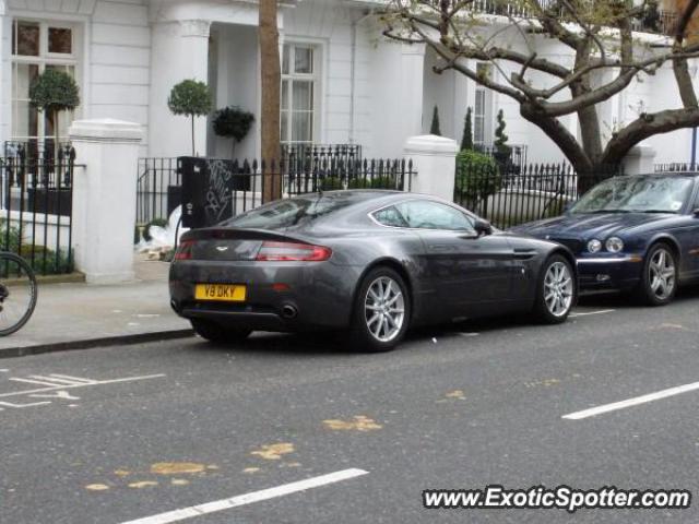 Aston Martin Vantage spotted in London, United Kingdom