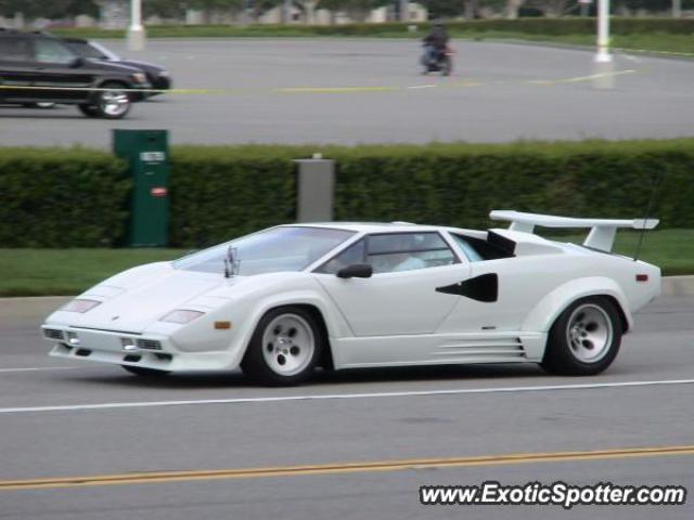 Lamborghini Countach spotted in Irvine, California