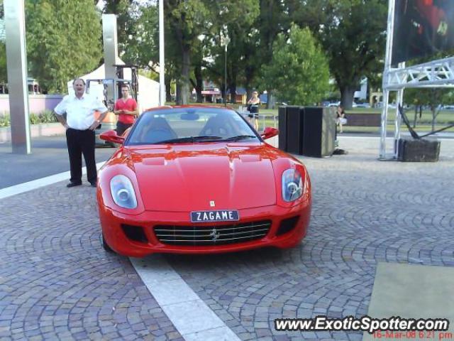 Ferrari 599GTB spotted in Melbourne, Australia