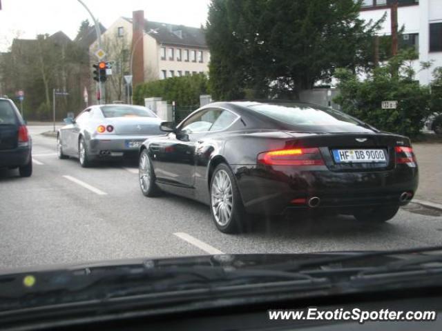 Aston Martin DB9 spotted in Hamburg, Germany