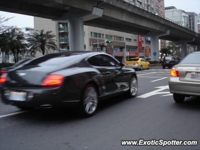 Bentley Continental spotted in Taipei, Taiwan