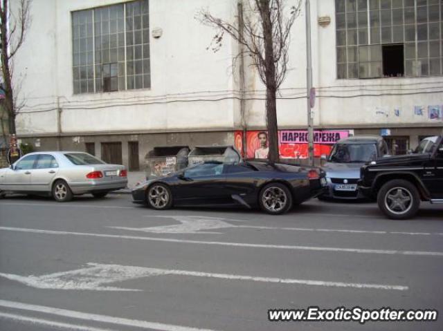 Lamborghini Murcielago spotted in Sofia, Bulgaria