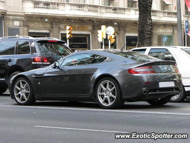 Aston Martin Vantage spotted in Barcelona, Spain