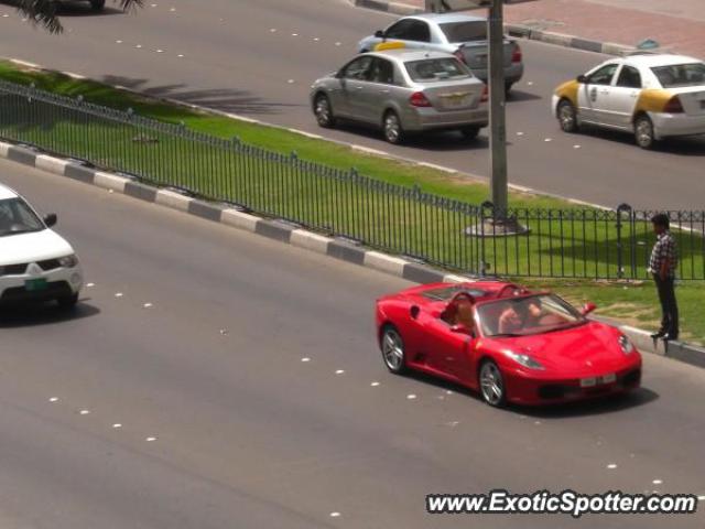 Ferrari F430 spotted in Abu Dabi, United Arab Emirates