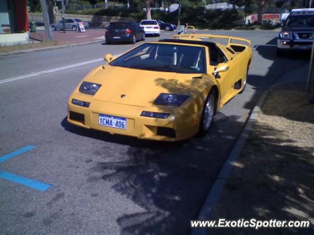 Lamborghini Diablo spotted in Perth, Western Australia, Australia