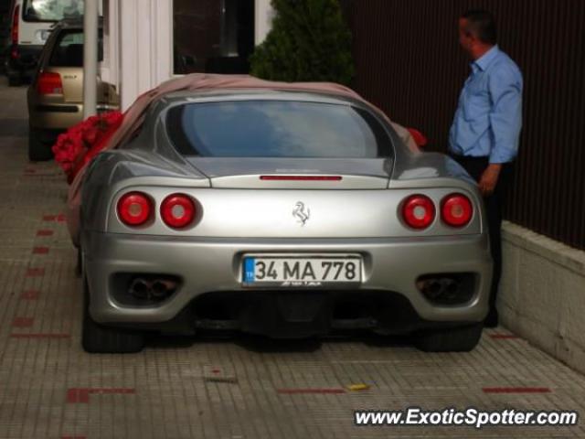 Ferrari 360 Modena spotted in Istanbul, Turkey