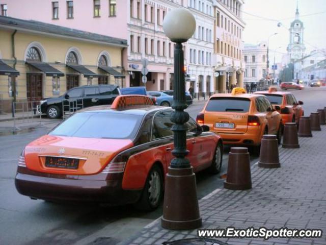 Mercedes Maybach spotted in Moscow, Russia