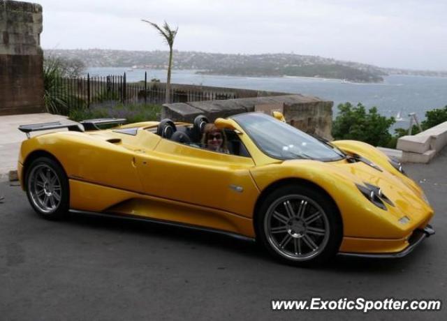 Pagani Zonda spotted in Bodrum, Turkey