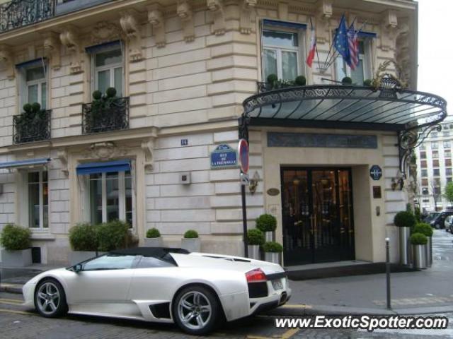 Lamborghini Murcielago spotted in Paris, France