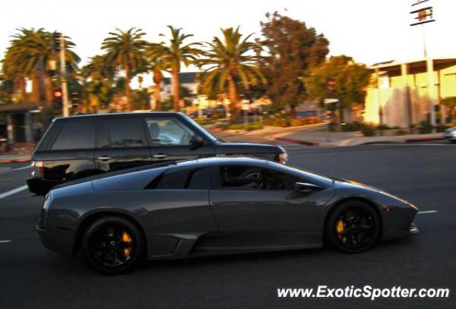 Lamborghini Murcielago spotted in Newport Beach, California