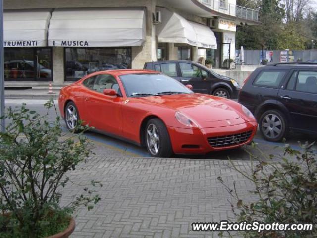Ferrari 612 spotted in Pordenone, Italy