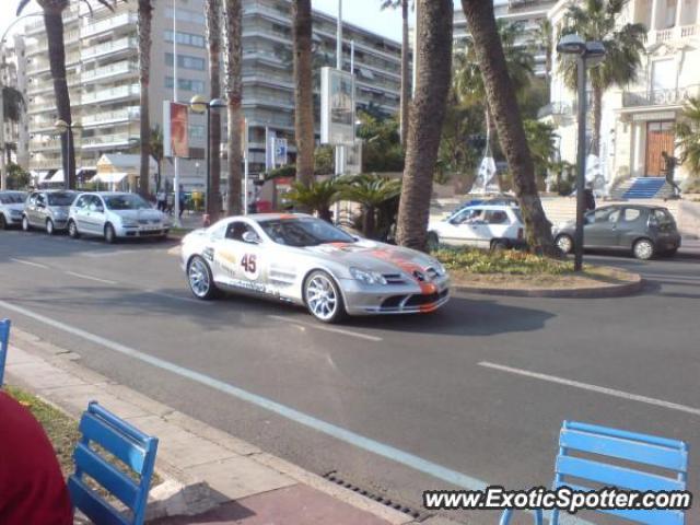 Mercedes SLR spotted in Cannes, France