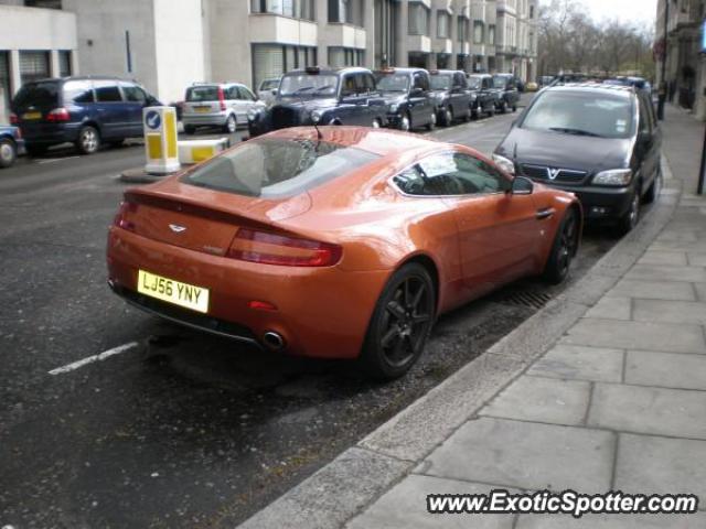 Aston Martin Vantage spotted in London, United Kingdom