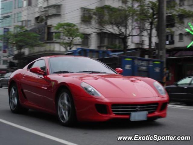 Ferrari 599GTB spotted in Taipei, Taiwan
