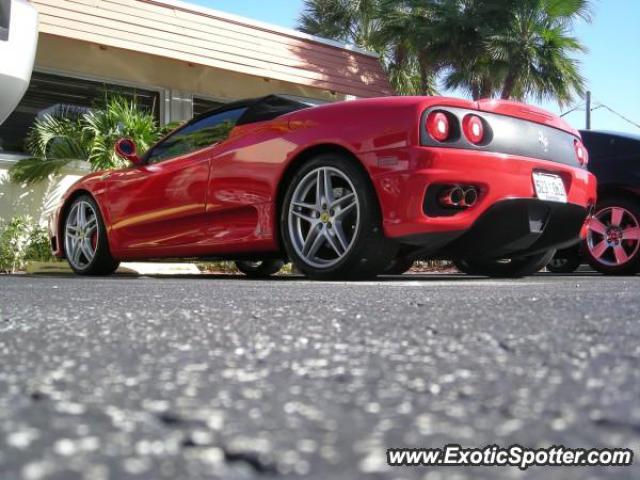 Ferrari 360 Modena spotted in Pompano Beach, Florida