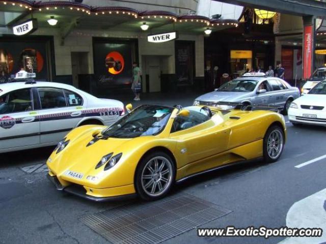 Pagani Zonda spotted in Sydney, Australia