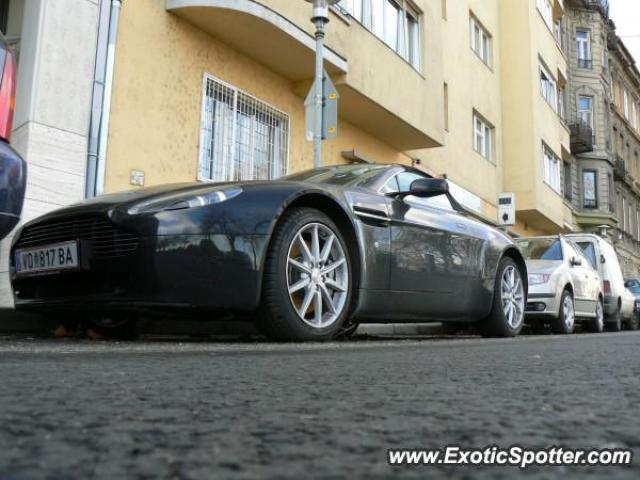 Aston Martin Vantage spotted in Budapest, Hungary