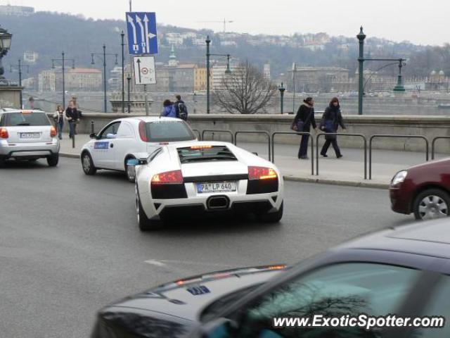 Lamborghini Murcielago spotted in Budapest, Hungary