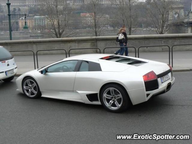 Lamborghini Murcielago spotted in Budapest, Hungary