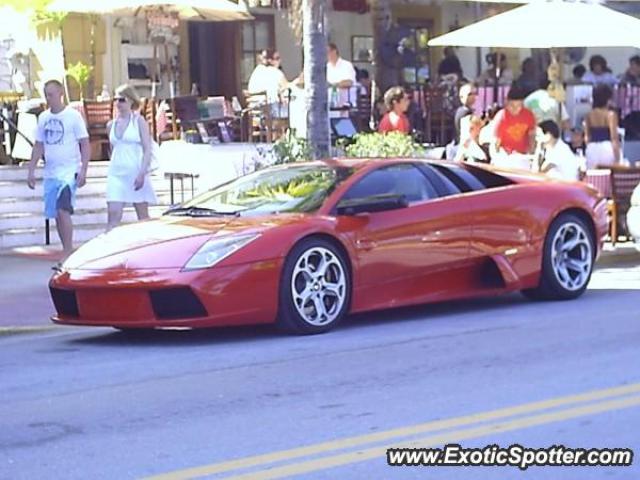 Lamborghini Murcielago spotted in South Beach, Miami,Florida, Florida