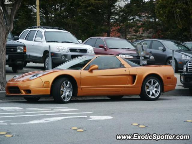 Acura NSX spotted in Monterey, California