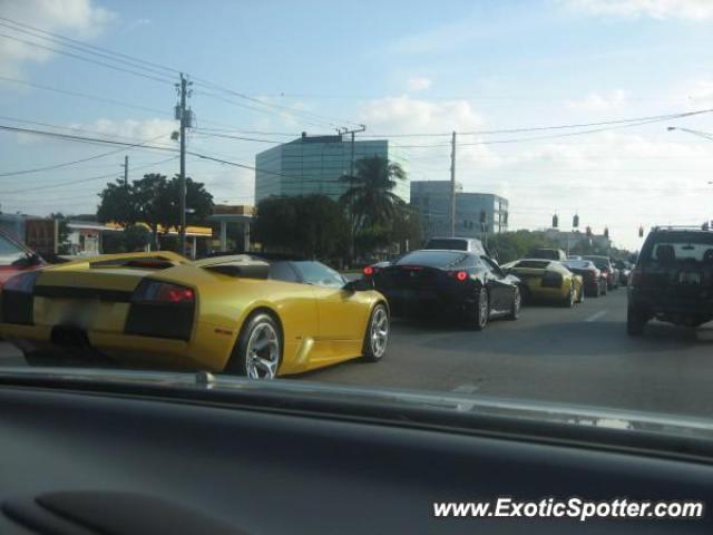 Lamborghini Murcielago spotted in Fort Lauderdale, Florida