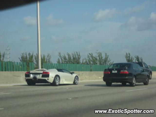 Lamborghini Murcielago spotted in Boca, Florida